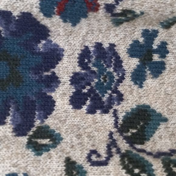 Vintage Cotton/Wool Sweater - Picture 2 of 5